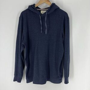 The Normal Brand Hoodie Size Medium Navy Pullover Sweatshirt Golf Stretch